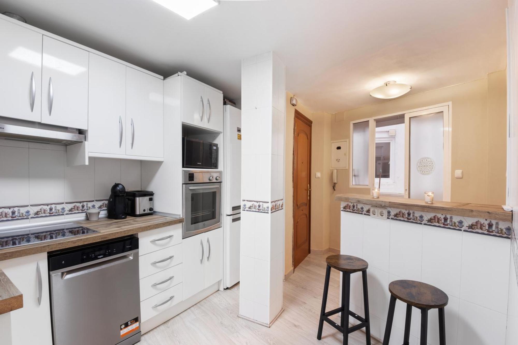 Apartamento De 3 Habitaciones En El Centro Málaga Exterior foto