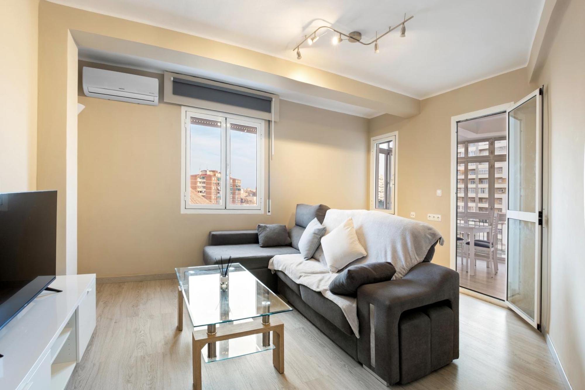 Apartamento De 3 Habitaciones En El Centro Málaga Exterior foto