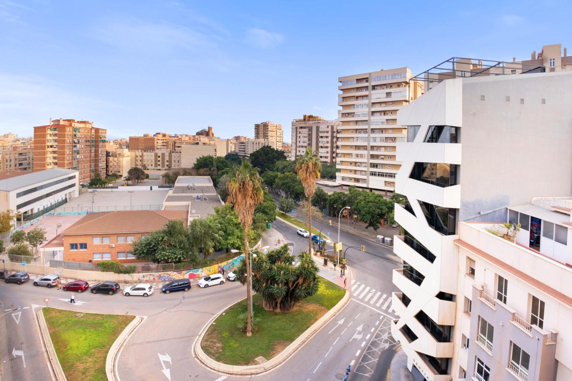 Apartamento De 3 Habitaciones En El Centro Málaga Exterior foto