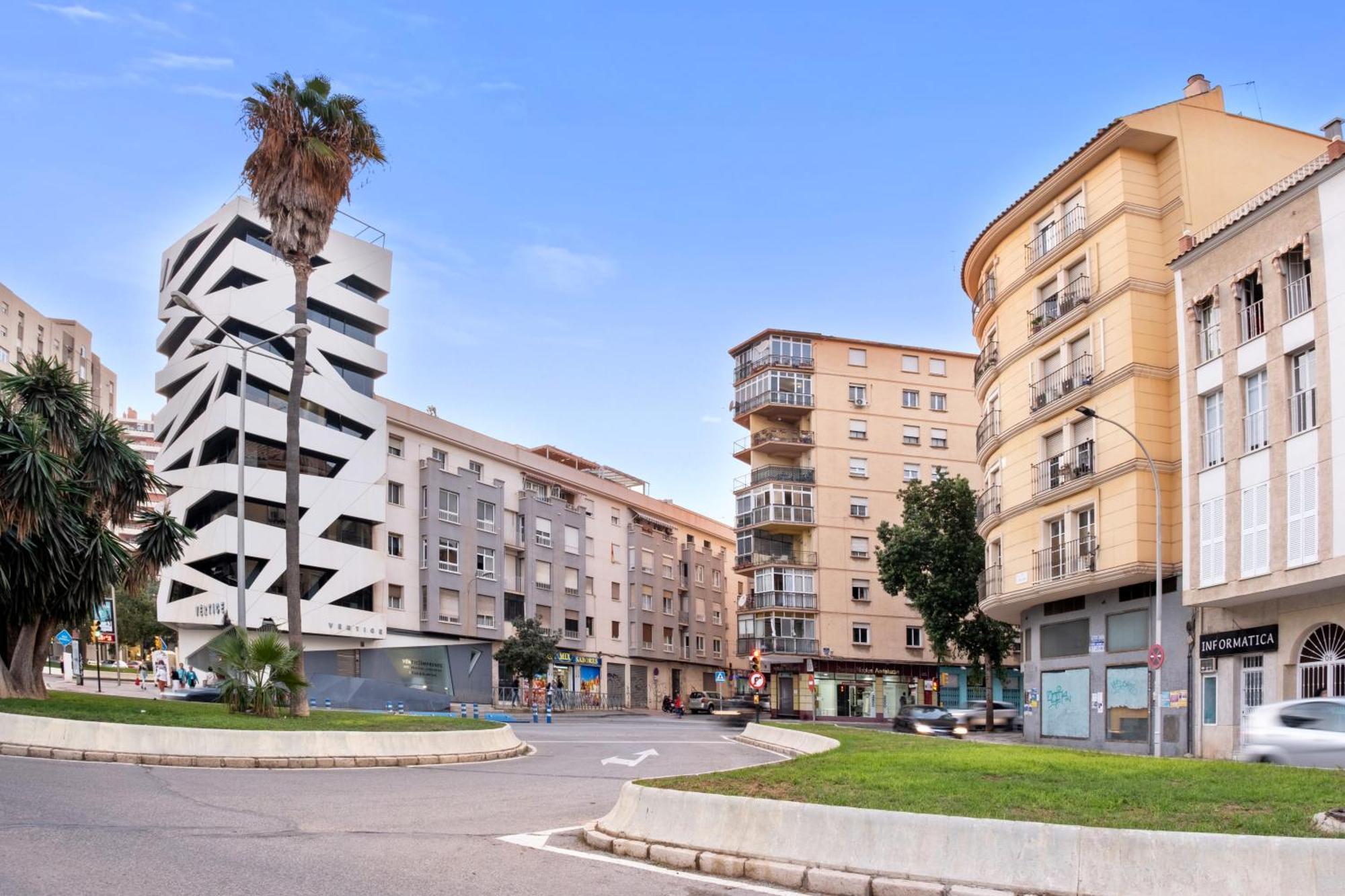 Apartamento De 3 Habitaciones En El Centro Málaga Exterior foto